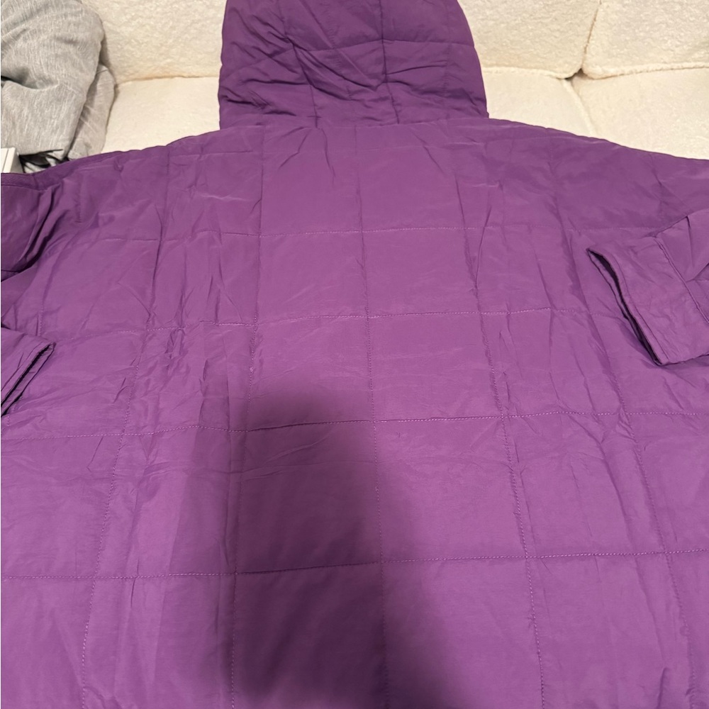 Quilted half button puffer jacket - Picture 4 of 9